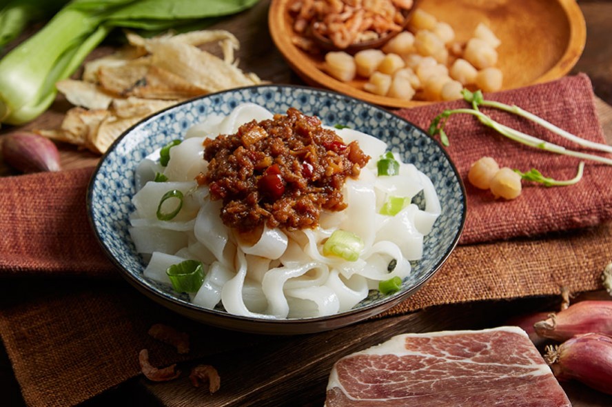 干貝XO辣醬粄條 干貝XO辣醬粄條